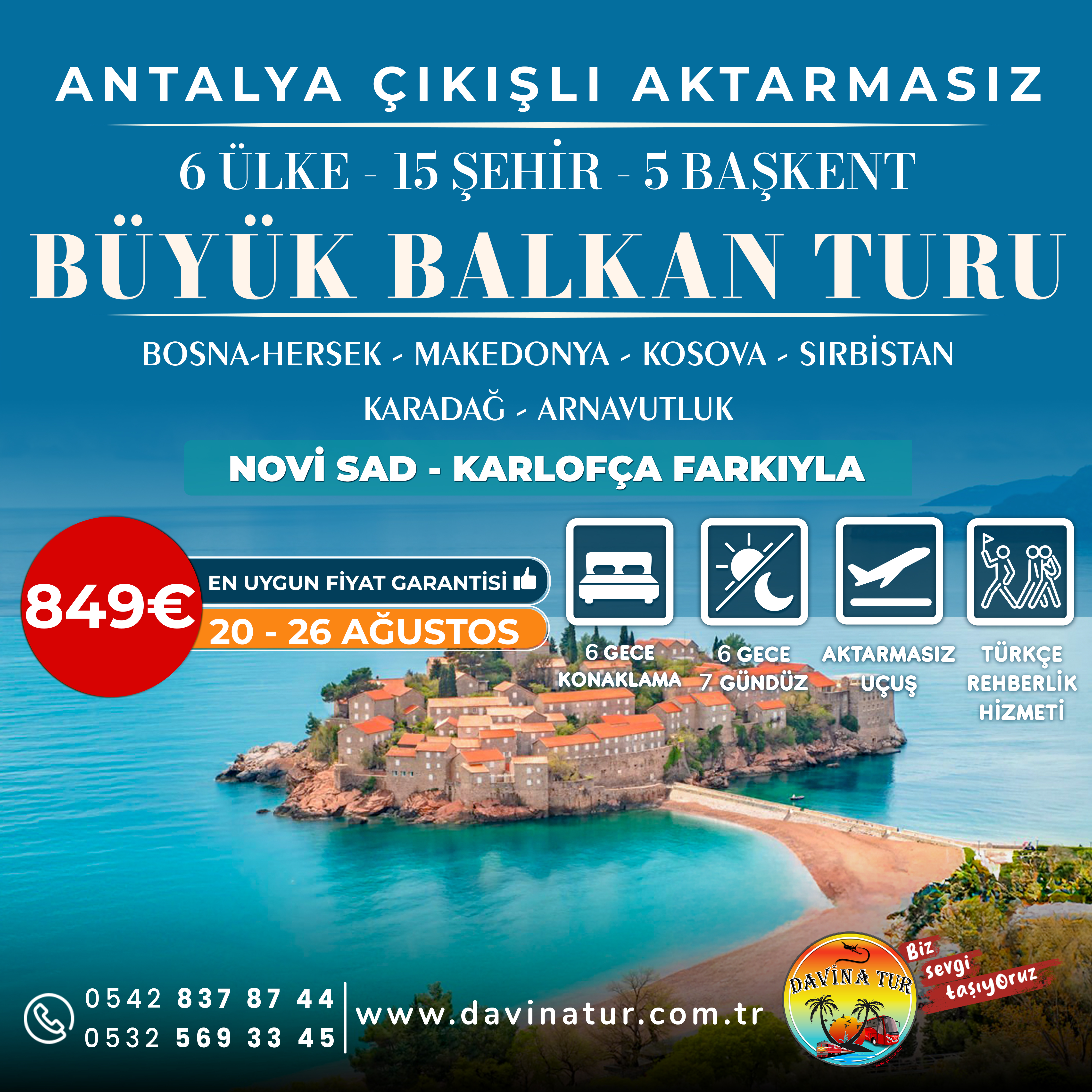 BÜYÜK BALKAN TURU